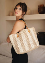 Franci Bag- Cream Stripe