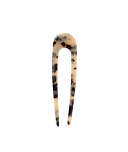 French Hair Pin- Blonde Tortoise