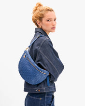 Grande Woven Fanny- French Blue