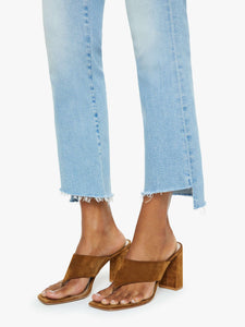 The Insider Crop Step Fray- Beaming