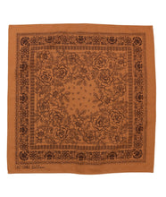 Natural Dye Silk Bandana- Golden Oak