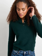 Alice Polo in Cashmere- Cypress Green