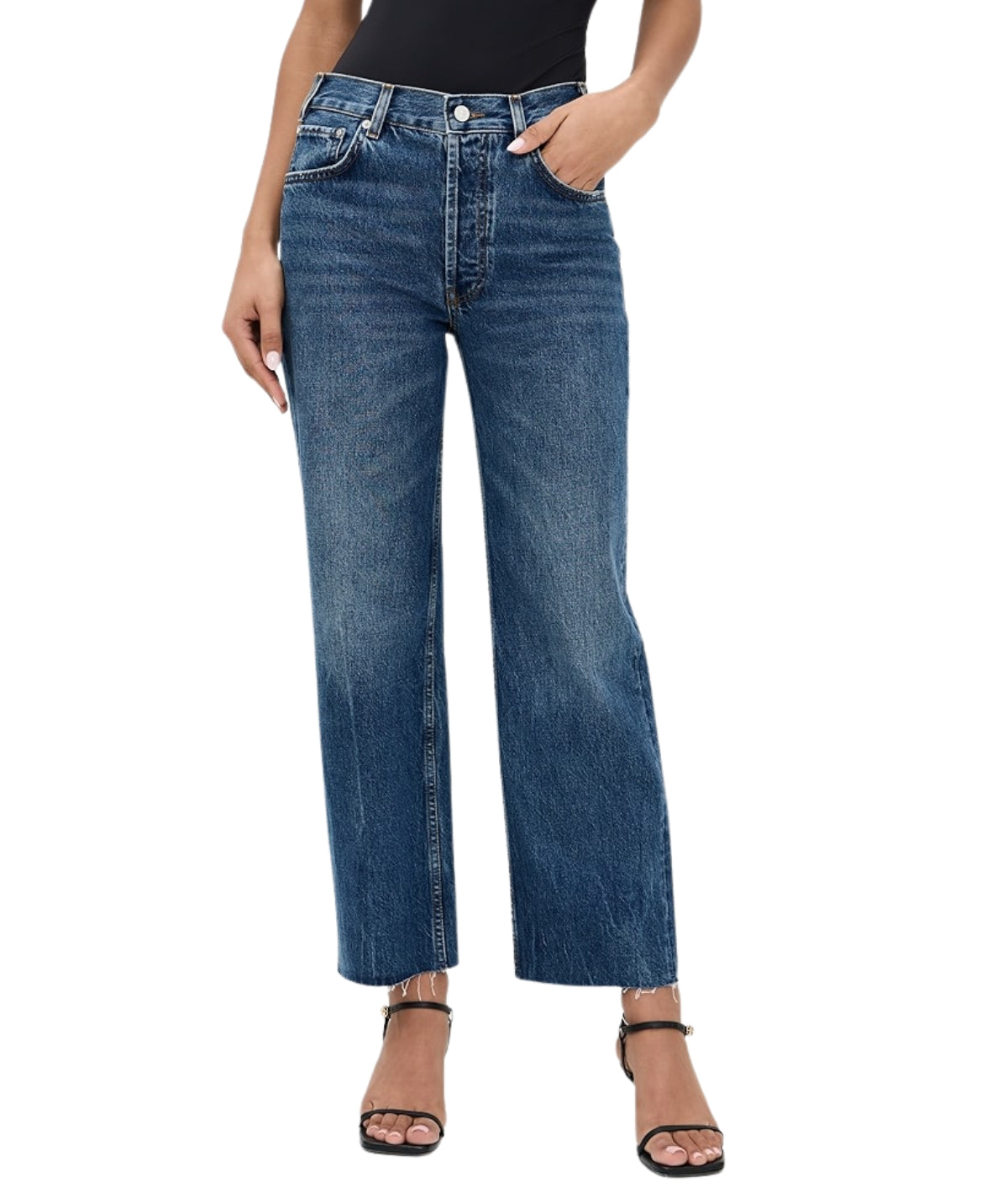 Gavin jean Ultramarine Indigo- Washed Blue