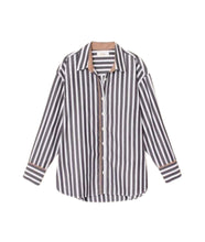 Gillian Shirt- Ink Stripe