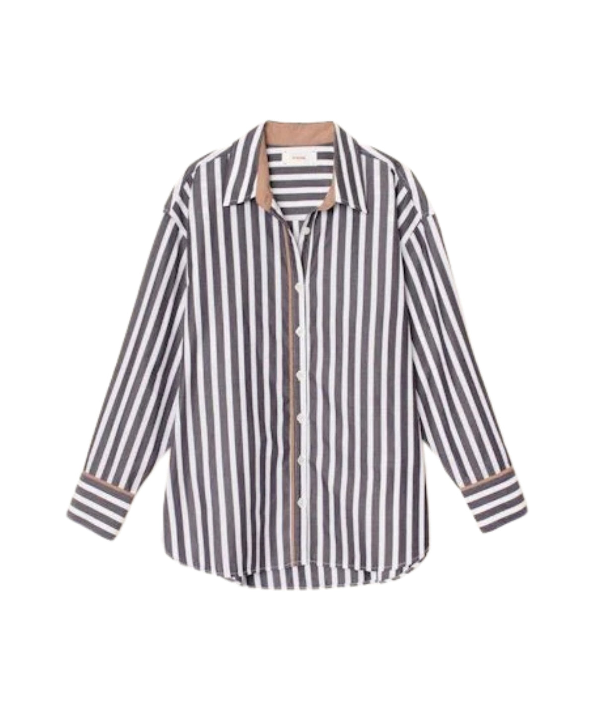 Gillian Shirt- Ink Stripe