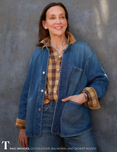 Silvio Untuckable Button-Up Shirt- Gold Brown Black Plaid