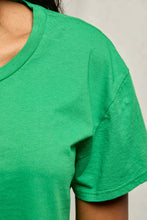 Harley Boxy Crew Tee- Grass