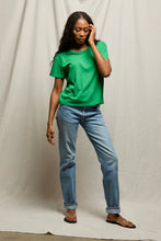 Harley Boxy Crew Tee- Grass