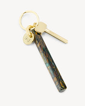 Bar keychain- Green Tortoise
