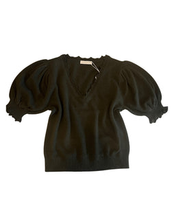 Polline Short Sleeve Top- Hunter
