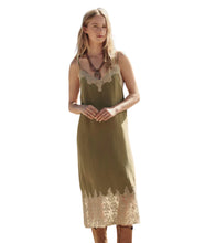 The Legacy Dress- Light Olive/ Cream