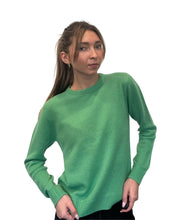 Light Crew Sweater- Fresh Green