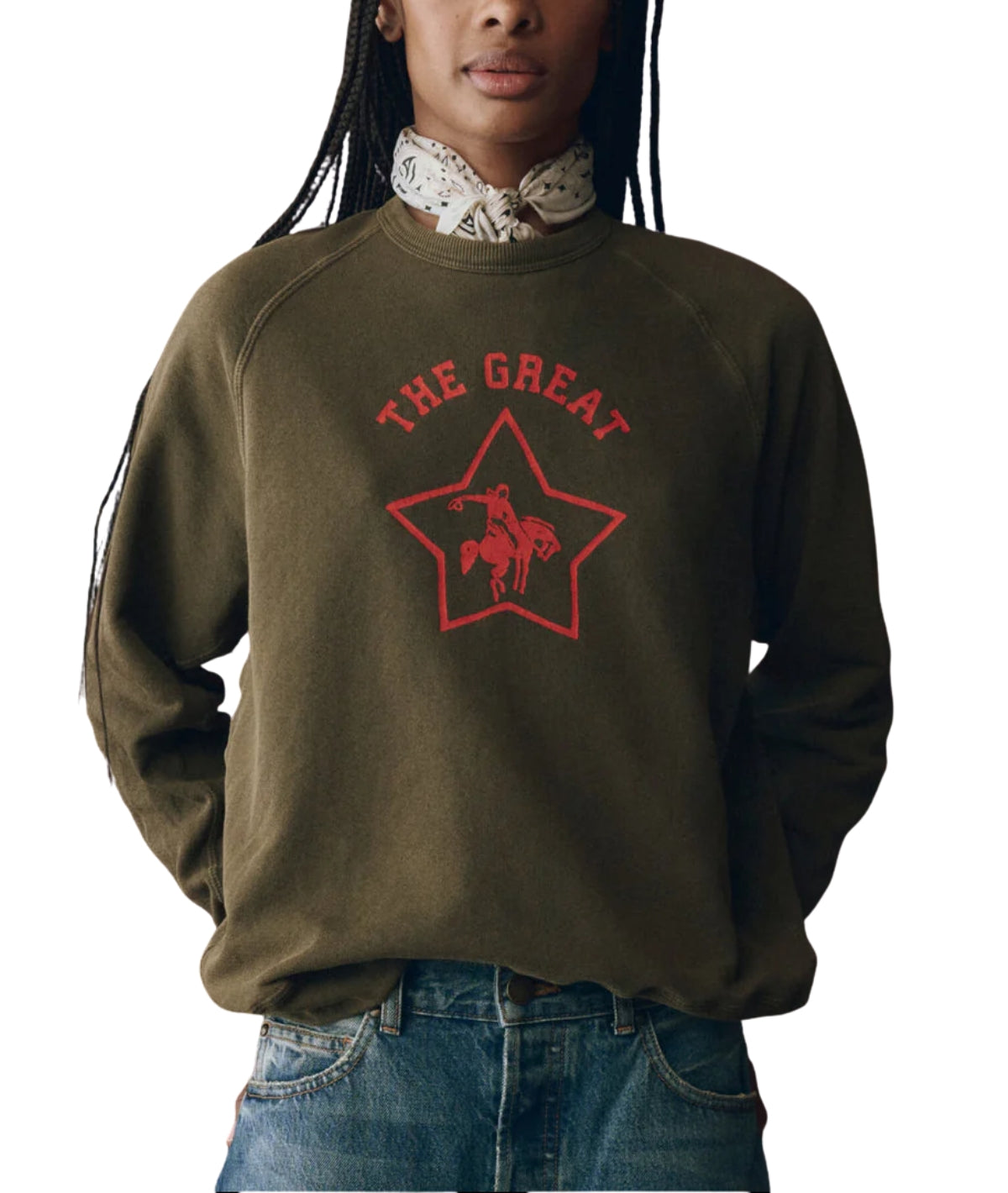 The College Sweatshirt- Dark Army