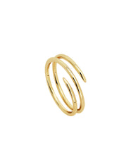 Greer Spiral Ring- Gold