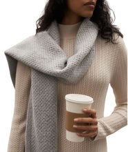 Malachy Knit Scarf- Grey Marl