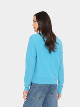 Griffin Sweater- Mint Blue