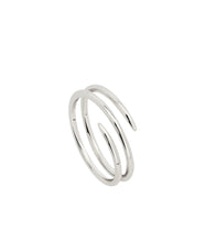 Greer Spiral Ring- Silver