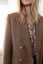 Hacking Jacket- Camel Herringbone