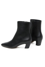 Harper Kicked Heel Ankle Boot- Black