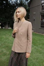 Herringbone Blazer- Chestnut Hacking Jacket