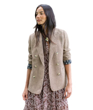 Herringbone Blazer- Chestnut Hacking Jacket