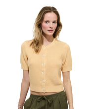 Elle Cardigan- Honey Biscuit