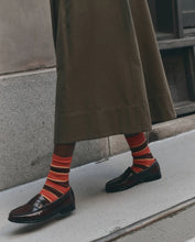 The Collegiate Sock- Hot Red