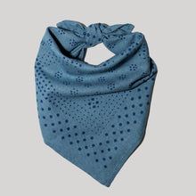 Natural Dye Silk Bandana- Indigo