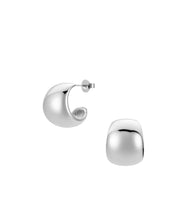 Iris Hoops- Silver