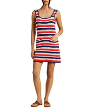 Jaida Sweater Tank Dress- Multi Stripe