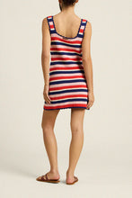 Jaida Sweater Tank Dress- Multi Stripe