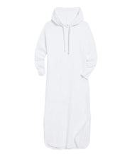 Mini James Hooded Cape Dress- White
