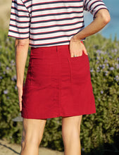 Jameson Skirt- Washed Red