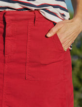 Jameson Skirt- Washed Red