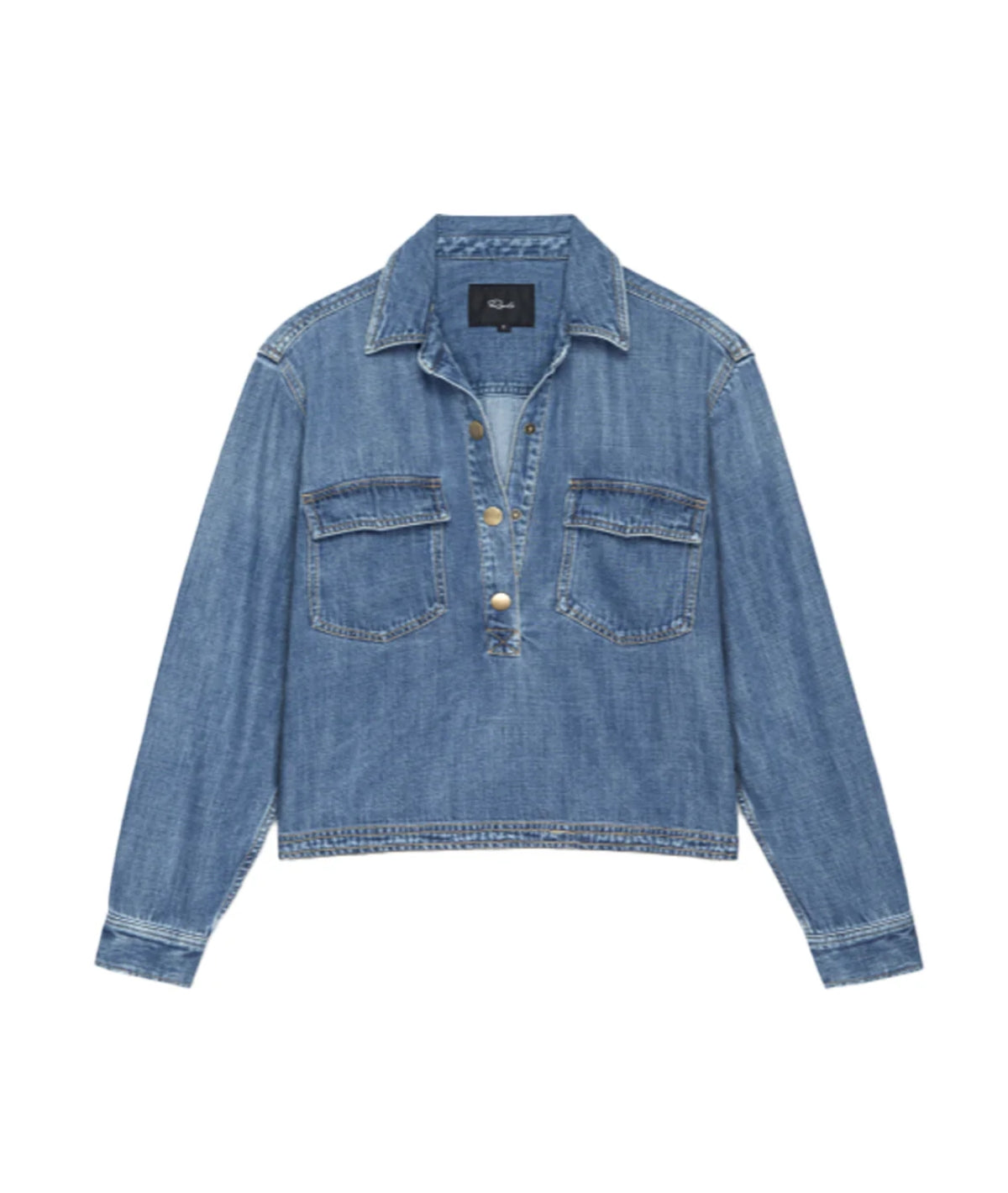 Ports Shirt- Antique Blue