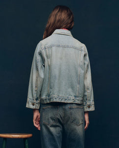 The Slouchy Jean Jacket- Great Plains Wash