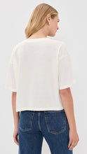 Johnny Cropped Tee- Cream