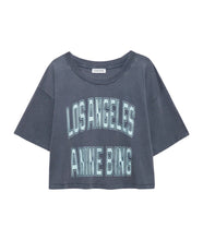 Johnny Cropped Tee- Washed Grey