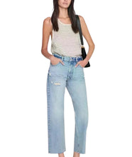 Juliann Tank- Black Stripe