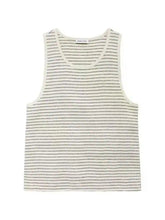 Juliann Tank- Black Stripe