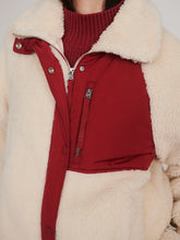 Kalyn Sherpa Jacket- Sandshell/ Rumba Rose