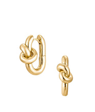 Karina Knot Hoops- Gold