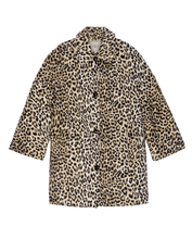 The Car Coat- Vintage Leopard