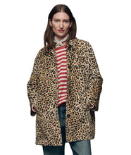 The Car Coat- Vintage Leopard