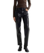 Lana Recycled Leather- Detox Black