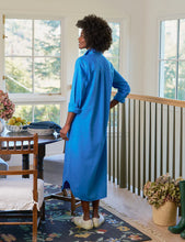 Rory Maxi Shirtdress- Lapis