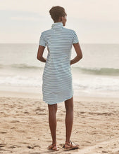 Lauren Polo Dress- Green & White Stripe