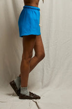 Layla French Terry Sweat Shorts- Cobalt