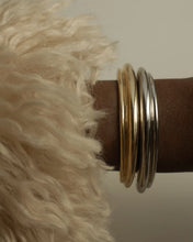Leila Dome Cuff Bracelet- Gold
