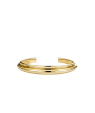 Leila Dome Cuff Bracelet- Gold